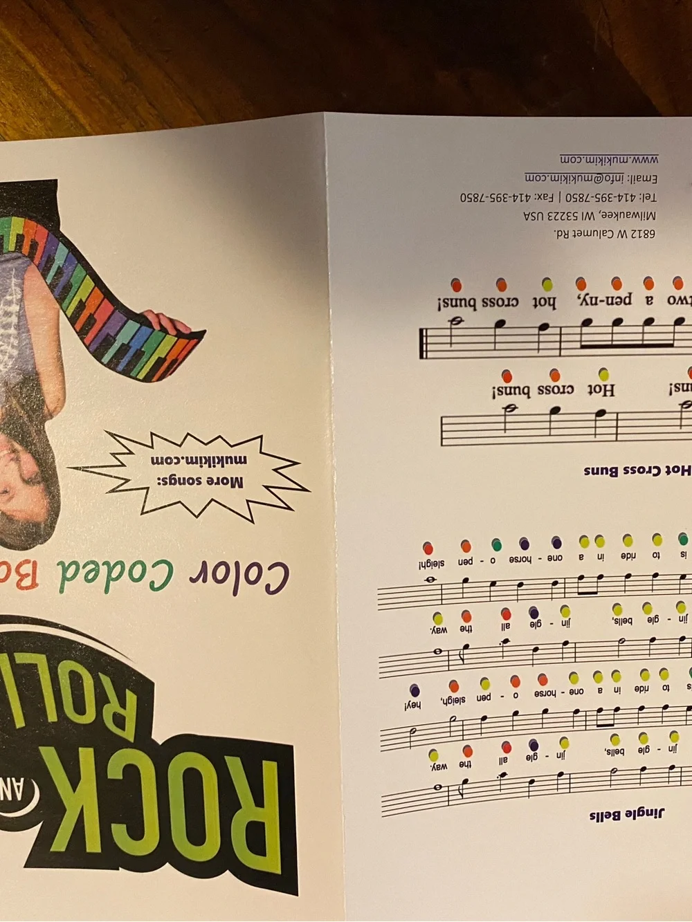 Rainbow Flexible Roll-Up Piano - Colorful Kids Keyboard